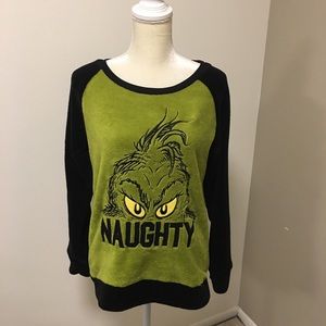 Always Naughty Grinch Sweater